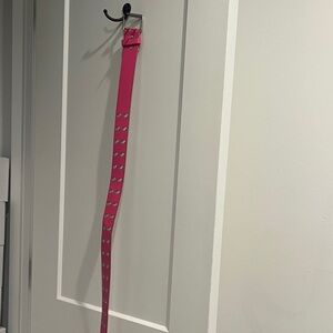 Hot Pink Grommet Belt